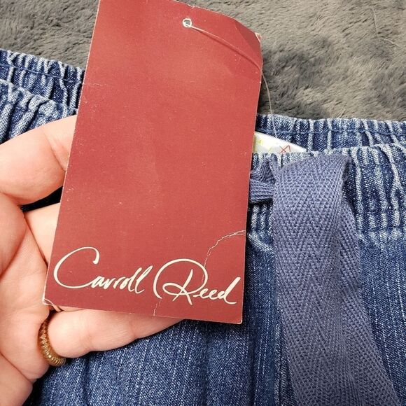 Carrol Reed High Waist Vintage capri crop jeans, nwt - cargo - Picture 7 of 11